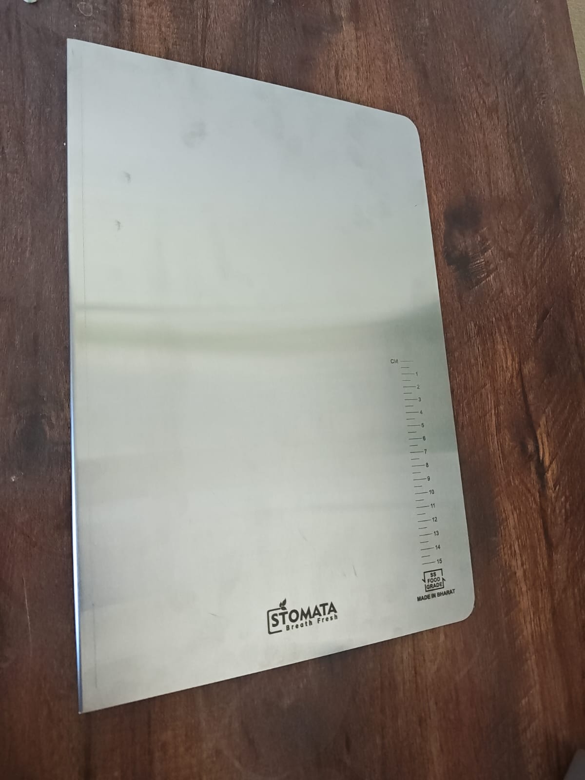 Arwan home's Countertop Stainless Steel Chopping Board for Kitchen,Fruit and Vegetable Cutting & Chopping Board (Pack of 1)(41cm X 32cm) (Large Counter Top)